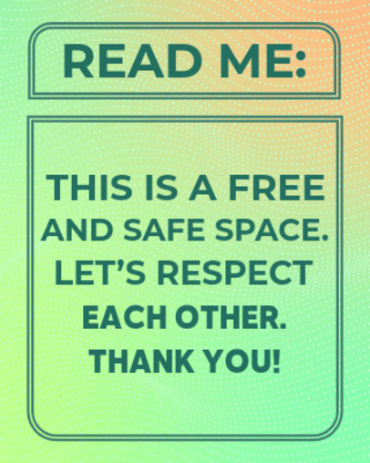 Twitch Info Panel Design Template With a Gradient Style 5020c