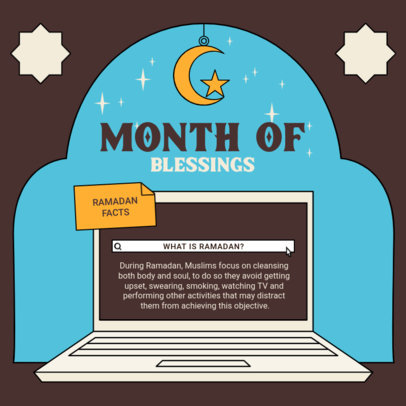 Instagram Post Maker to Talk About Ramadan Traditions 4986e-el1