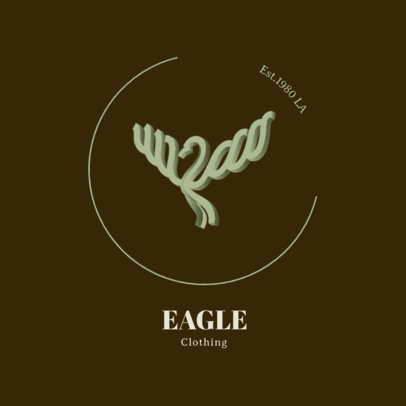 Abstract Logo Maker with 3D Doodle Graphics