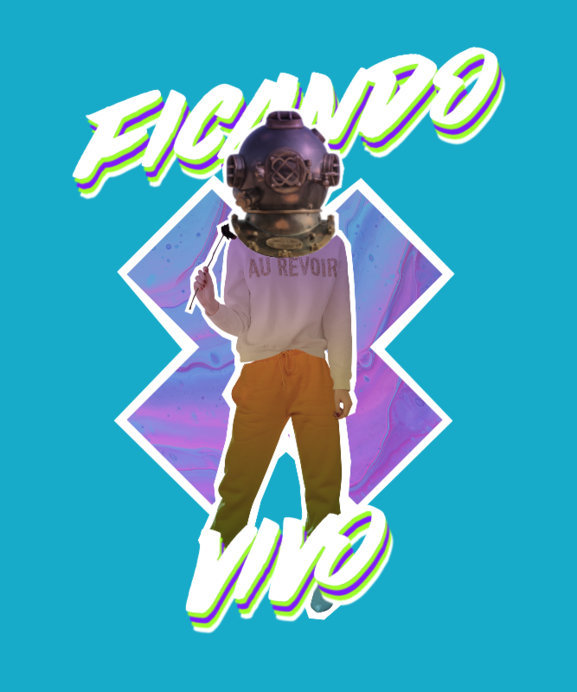 T-Shirt Design Maker Featuring a Crazy Cutout Avatar