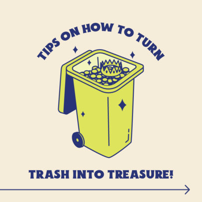 Instagram Post Design Generator With a Circular Economy Theme