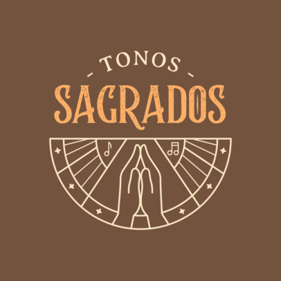 Logo Generator Featuring a Christian-Choir Theme