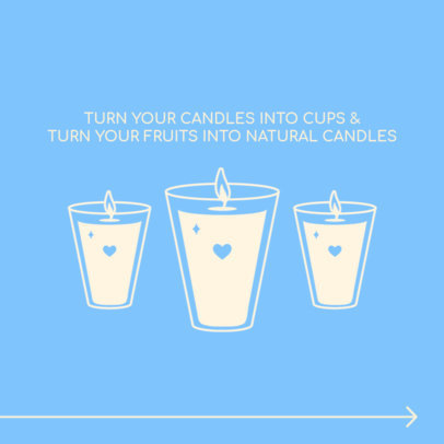 Instagram Post Design Maker Featuring Recycling Tips and Minimal Graphics