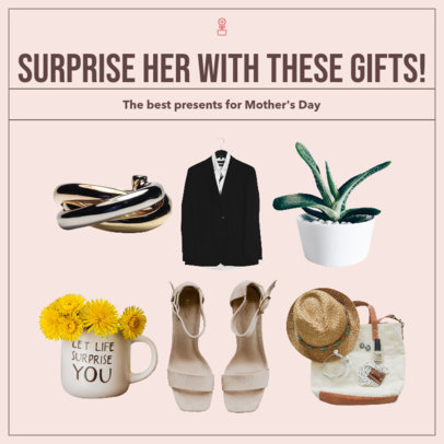 Instagram Post Template to Celebrate Mother's Day