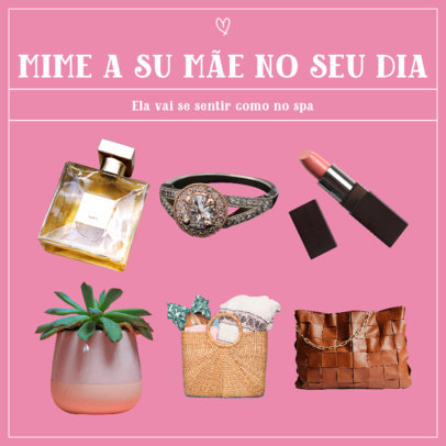 Instagram Post Maker Featuring Gifts for Mother's Day 