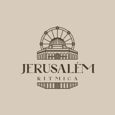 Logo Creator for a Music Choir Featuring a Christian Theme