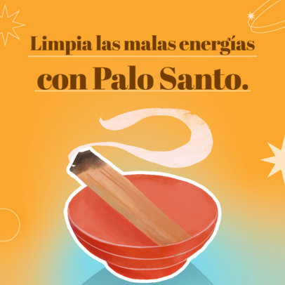 Instagram Post Generator for an Energy Cleansing Routine