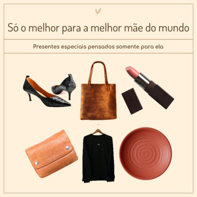 Mother's Day-Themed Instagram Post Creator with Presents Ideas