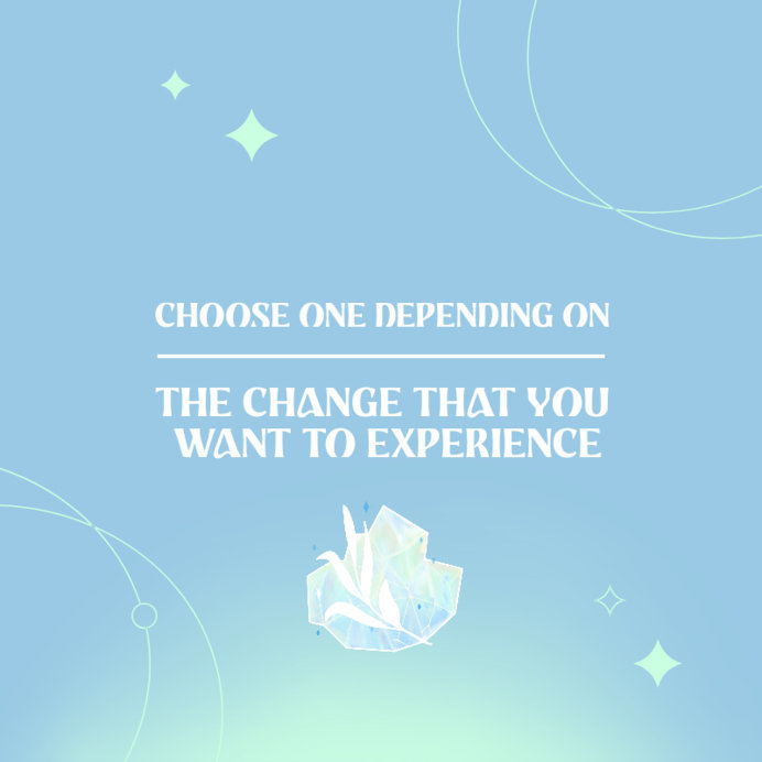 Placeit - Instagram Post Template with a Sparkling Crystal Illustration