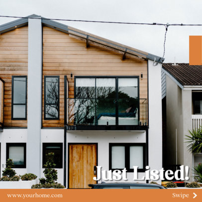 House-Themed Instagram Post Maker for a Real Estate Company