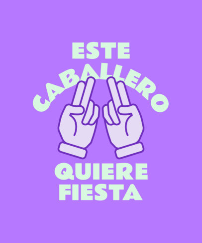 Cool T-Shirt Design Template With a Reference of the This Guy Meme