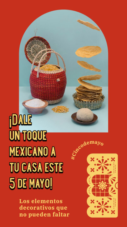 Instagram Story Creator Featuring Cinco de Mayo Decoration Ideas