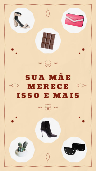 Facebook Story Generator Featuring a Mother’s Day Theme and Gift Ideas