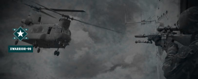 Twitch Profile Banner Creator Featuring Backgrounds With a Call of Duty-Inspired Aesthetic