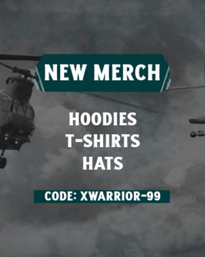 Call of Duty-Inspired Twitch Info Panel Template for a Gaming Channel 4479l-4583