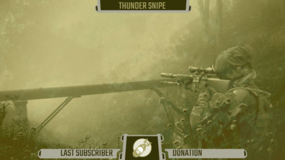 OBS Webcam Frame Creator with a COD-Inspired Theme and Bomb Icon 4424l-4584