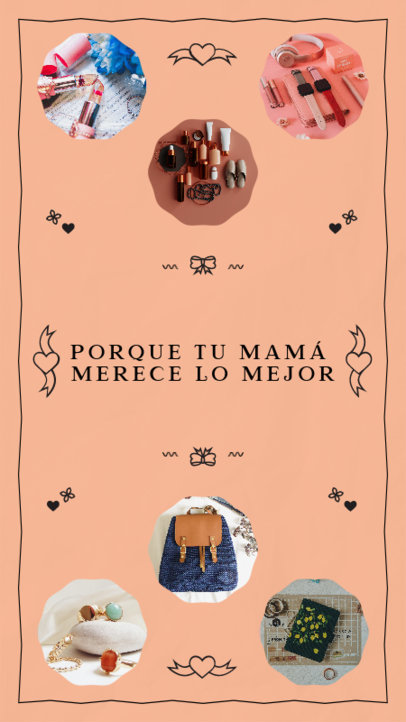 Mother's Day-Themed Instagram Story Creator with Presents Ideas