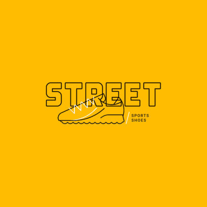 Logo Generator for a Sneaker Store Featuring a Minimalistic Aesthetic