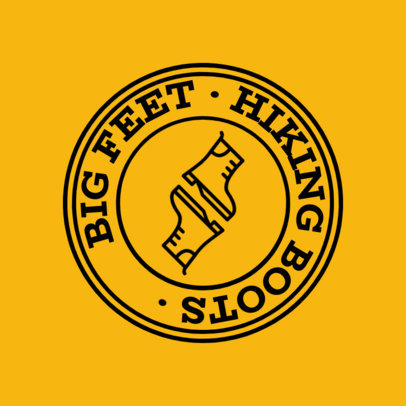 Logo Generator for a Hiking Boots Store