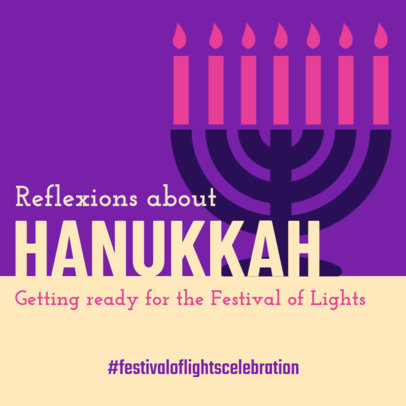 Podcast Cover Maker to Explain Hanukkah Festivities 5095