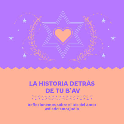 Judaism-Themed Podcast Cover Maker to Talk About Jewish Holidays 5092d