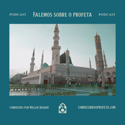 Podcast Cover Creator to Talk About Islamic Prophets 5091b