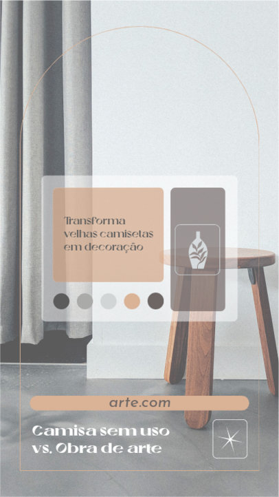 DIY-Themed Instagram Story Template with Home Decor Ideas 5097c