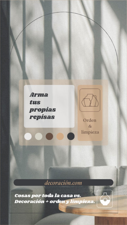 Minimalistic Instagram Story Generator with DIY Home Decor Ideas 5097e