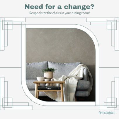 Instagram Post Generator with Decor Advice for Dining Rooms 5098a