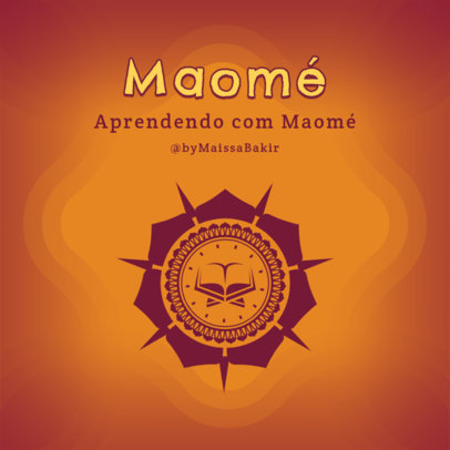 Podcast Cover Creator Featuring an Episode of Muhammad 5088f