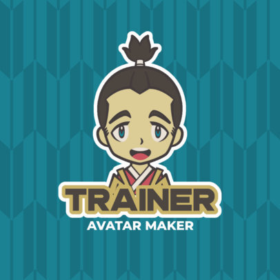 Avatar Logo Creator Featuring an Anime Character Inspired by Pokémon