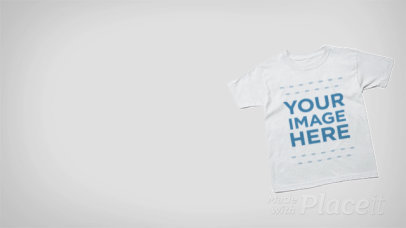 T-Shirt Crossing Horizontally in Stop Motion