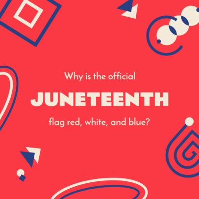 Instagram Post Template for an Informative Juneteenth Carousel 4601c