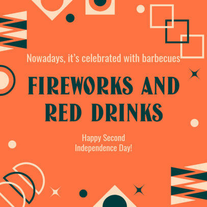 Instagram Post Maker for a Festive Juneteenth Celebration 4601e