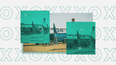 Slideshow Video Generator With a Summer Theme and a Logo Animation  