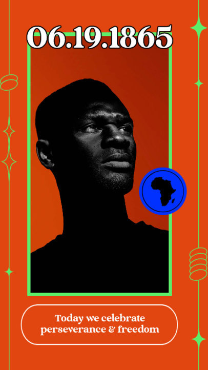 Instagram Story Generator with a Powerful Juneteenth Theme 4602c