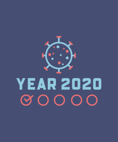 Would Not Recommend-Themed T-Shirt Design Maker With a Funny Review of Year 2020 4610d