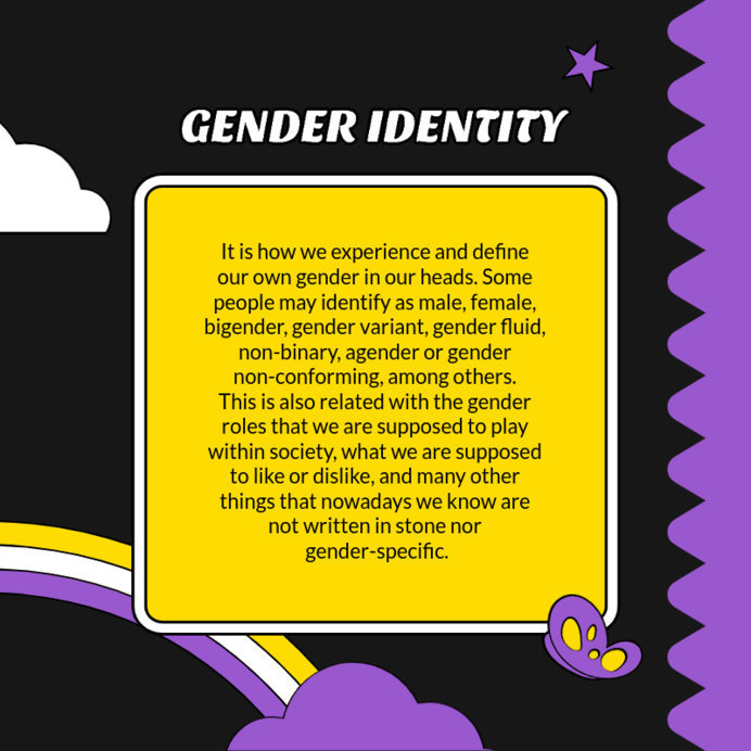 Placeit - LGBTQ Instagram Post Maker to Share Info About Gender Identity