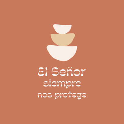 Quote Instagram Post Maker Featuring a Christian Theme