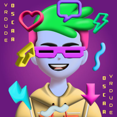 Cartoonish-Styled Avatar Generator Inspired by the Metaverse 5129c