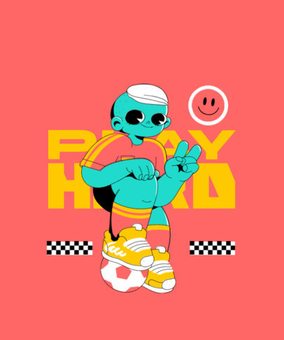 Fun Avatar Template with Cartoonish Graphics Inspired by the Metaverse 4515a