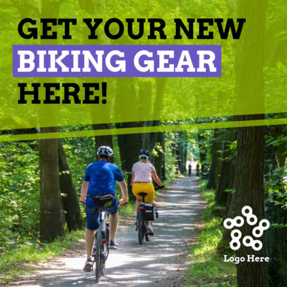 Instagram Post Maker to Promote a Bike Shop 5140