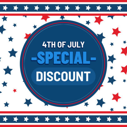 Instagram Post Creator to Announce 4th of July Special Deals