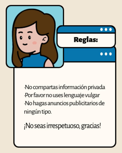 Twitch Info Panel Template Sharing the Rules of a Gamer's Channel 5155d-el1