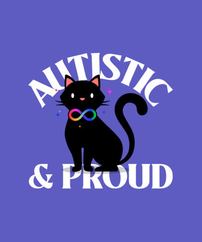 T-Shirt Design Creator to Celebrate Autistic Pride  4501g-4605