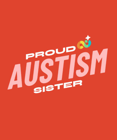 T-Shirt Design Maker to Show Support for Autism Pride