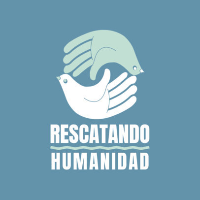 Logo Creator for an NGO to Support Human Rights
