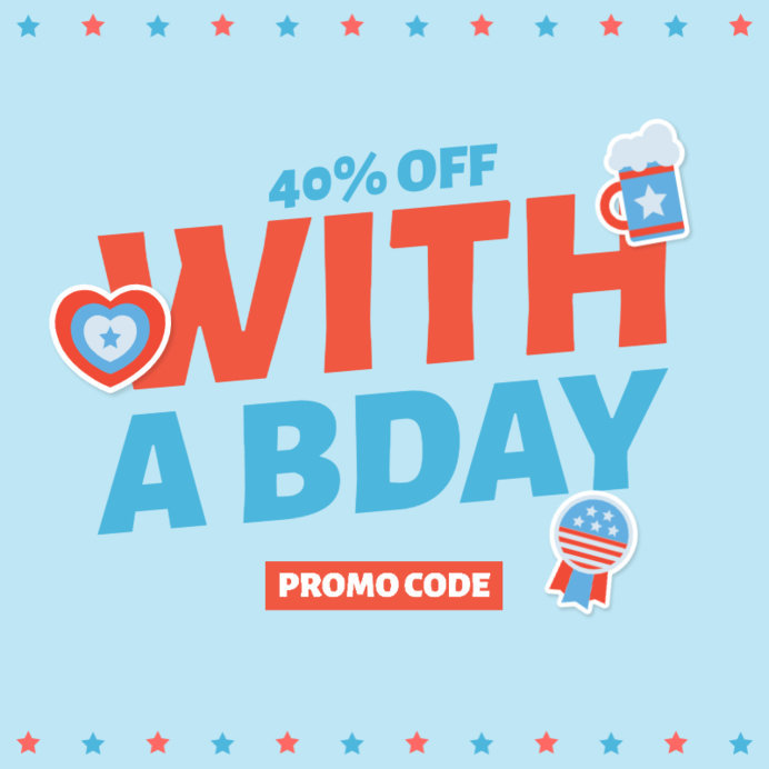 Placeit - Instagram Post Template for a Special 4th of July Promo Code