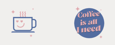 Mug Design Template Featuring Smiling Characters with Quotes