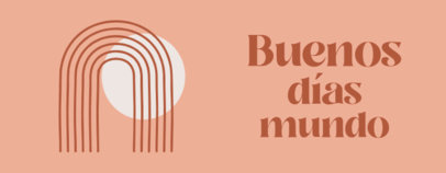 Mug Design Creator With a Good Morning Message and a Boho Style